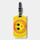 Étiquette À Bagage Whats Up ! (Devant Vertical)