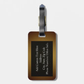 Étiquette À Bagage When the Coffee's Ready (Dos Vertical)