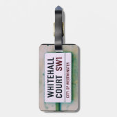 Étiquette À Bagage Whitehall Court - Ville de Westminster - Balise de (Dos Vertical)