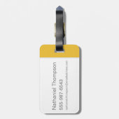 Étiquette À Bagage Whole Gang 14 Mystery Inc (Dos Vertical)