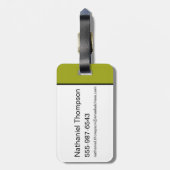 Étiquette À Bagage Wicked Witch™ L'Assistant Du Logo Oz™ (Dos Vertical)