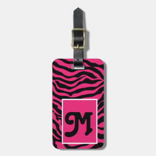 Étiquette À Bagage Wild Thing Zebra Imprimer Bagage personnalisé TagF