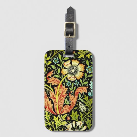 Étiquette À Bagage William Morris (Devant Vertical)