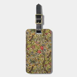 Étiquette À Bagage William Morris Golden Lily Antique