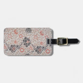 Étiquette À Bagage William Morris Grafton Botanic Art Design (Devant horizontal)