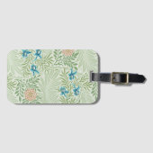 Étiquette À Bagage William Morris Larkspur (Devant Horizontal)