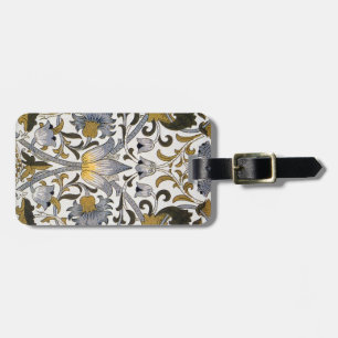 Étiquette À Bagage William Morris Lodden floral fleur