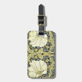 Étiquette À Bagage William Morris Pimpernel Fond d'écran floral (Devant Vertical)