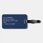 Étiquette À Bagage William Morris - Thief aux fraises (Dos horizontal)