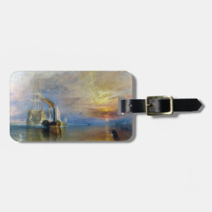 Étiquette À Bagage William Turner - Le Temeraire en remorque