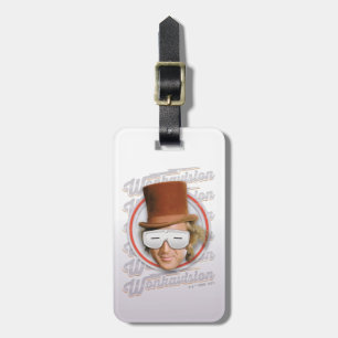 Étiquette À Bagage Willy Wonka dans les lunettes de Wonkavision