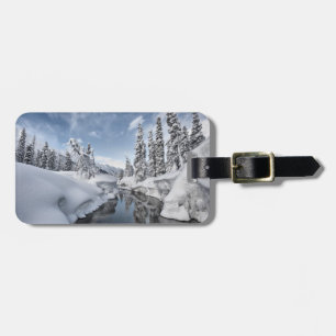 Étiquette À Bagage Winter Wonderland