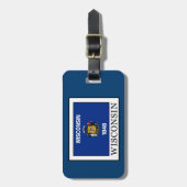 Étiquette À Bagage Wisconsin (Devant Vertical)