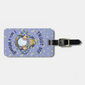 Étiquette À Bagage Wizard (Devant horizontal)