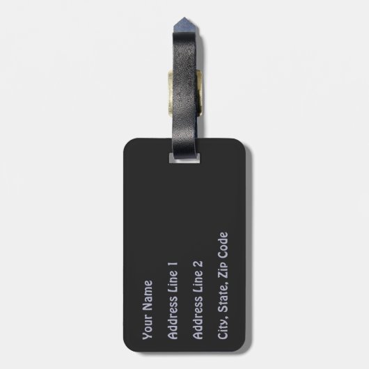 Étiquette À Bagage Wolf Pack (Dos Vertical)