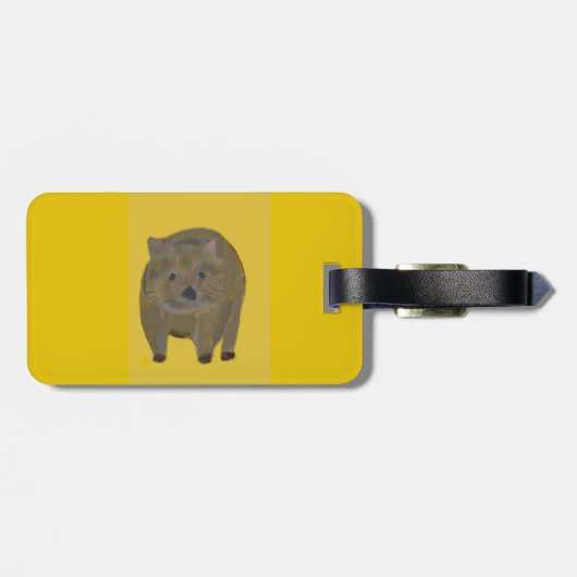 Étiquette À Bagage Wombay (Dos horizontal)