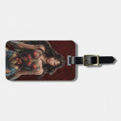 Étiquette À Bagage Wonder Woman Battle-Ready Comic Art (Devant horizontal)