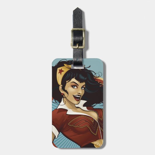 Étiquette À Bagage Wonder Woman Bombshell Name Graphic (Devant Vertical)