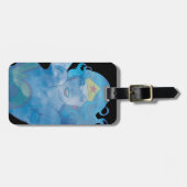 Étiquette À Bagage Wonder Woman Ciel bleu Silhouette (Devant horizontal)