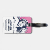 Étiquette À Bagage Wonder Woman Force & Power (Dos horizontal)