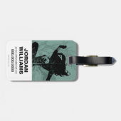 Étiquette À Bagage Wonder Woman Landing Foliage Graphic (Dos horizontal)