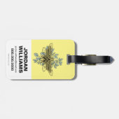 Étiquette À Bagage Wonder Woman Queen Bee Logo (Dos horizontal)