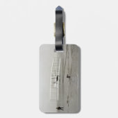 Étiquette À Bagage Wright Brothers Flyer First Plane Flight Aviation (Dos Vertical)