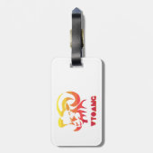 Étiquette À Bagage Wyoming Bighorn Sheep (Dos Vertical)