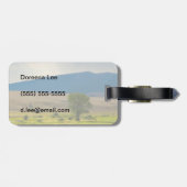 Étiquette À Bagage Xian de Granite Montana (Dos horizontal)