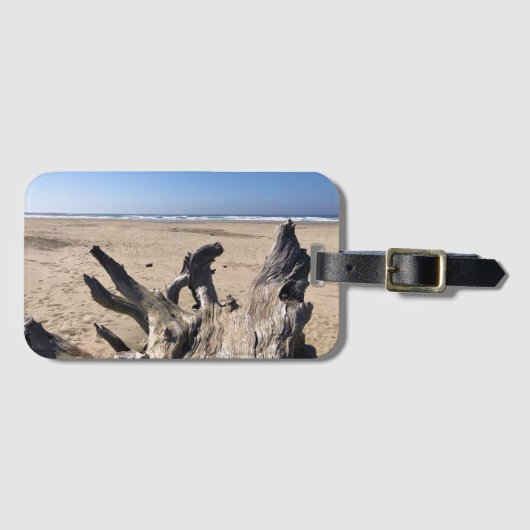 Étiquette À Bagage Yaquina Bay State Recrereation Site, Newport, Oreg (Devant Horizontal)