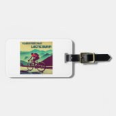 Étiquette À Bagage Yearning Pour Cette Brûlure Lactique Cyclisme (Devant horizontal)