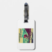 Étiquette À Bagage Yearning Pour Cette Brûlure Lactique Cyclisme (Dos Vertical)