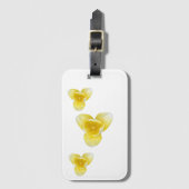 Étiquette À Bagage Yellow Tulips (Devant Vertical)