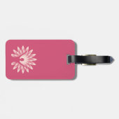 Étiquette À Bagage Yoga (Dos horizontal)