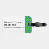 Étiquette À Bagage Yogi Bear Hey Hey Hey (Dos horizontal)