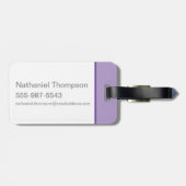 Étiquette À Bagage Yogi Ours et amis Surprise (Dos horizontal)