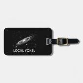 Étiquette À Bagage Yokel local (Devant horizontal)
