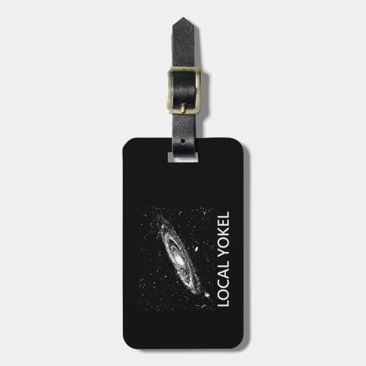 Étiquette À Bagage Yokel local (Devant Vertical)