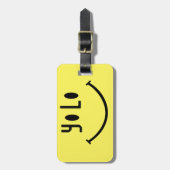Étiquette À Bagage Yolo font face (Devant Vertical)