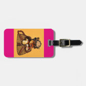 ÉTIQUETTE À BAGAGE YORKIE POO (Devant horizontal)