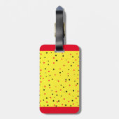 Étiquette À Bagage Yorkie Poo (Dos Vertical)