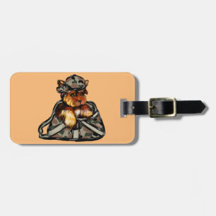 ÉTIQUETTE À BAGAGE YORKIE POO
