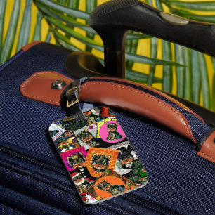 ÉTIQUETTE À BAGAGE YORKIE POO