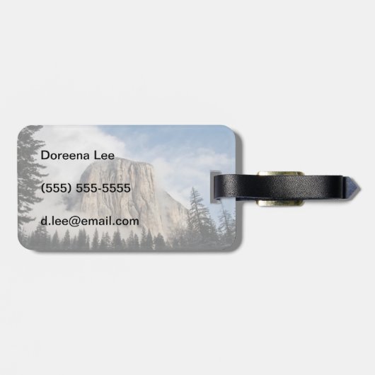 Étiquette À Bagage Yosemite (Dos horizontal)