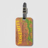 Étiquette À Bagage Yosemite (Devant Vertical)