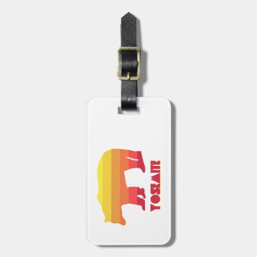 Étiquette À Bagage Yosemite (Devant Vertical)