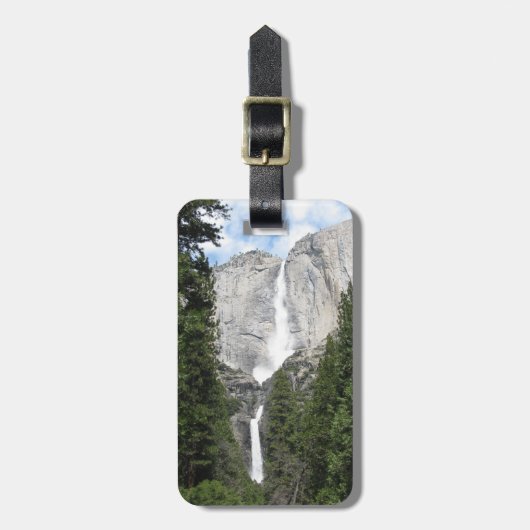 Étiquette À Bagage Yosemite Falls (Devant Vertical)