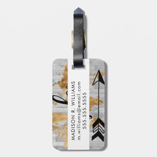 Étiquette À Bagage Young Explorer V (Dos Vertical)