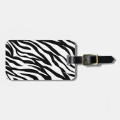 Étiquette À Bagage Zebra Stripes (Devant horizontal)