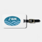 Étiquette À Bagage Zion National Park Utah Outdoors (Devant horizontal)